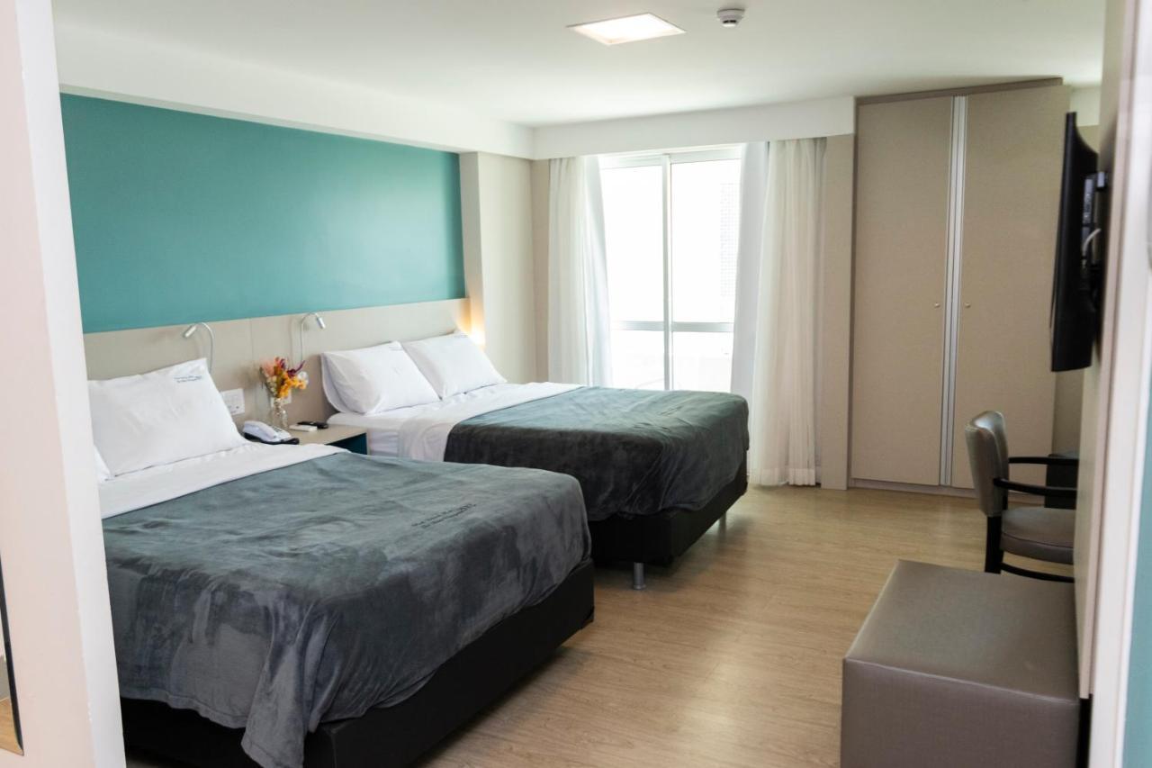 헤시피 2703 Flat Beira Mar Av Boa Viagem Com Cozinha 아파트 호텔 외부 사진
