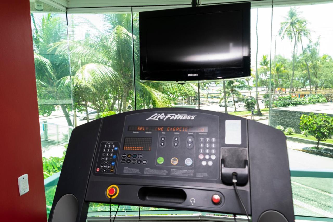 헤시피 2703 Flat Beira Mar Av Boa Viagem Com Cozinha 아파트 호텔 외부 사진
