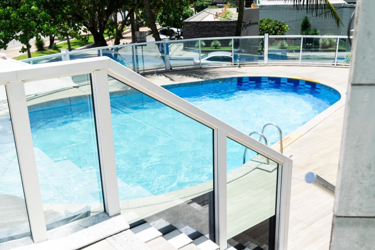 헤시피 2703 Flat Beira Mar Av Boa Viagem Com Cozinha 아파트 호텔 외부 사진